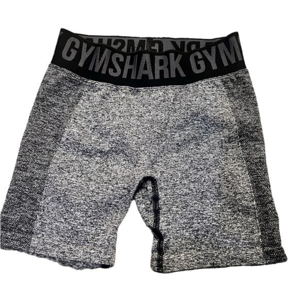 Gymshark Flex Athletic Black Gray Shorts